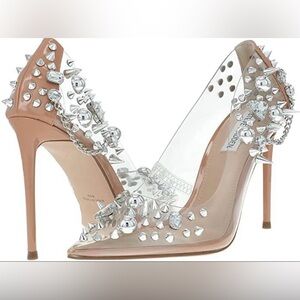 Steve madden size 8 Transparent Heels